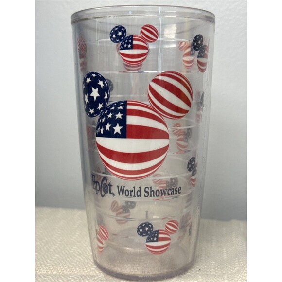 tervis Other - Disney Parks Epcot World Showcase 16oz Tumbler Tervis Mickey Patriotic Ears